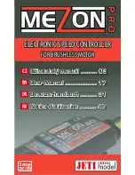 JETI model Mezon Pro User Manual preview