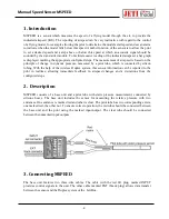 Preview for 2 page of JETI model MSPEED Manual