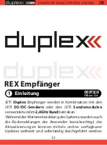 Предварительный просмотр 32 страницы Jeti duplex REX3 User Manual