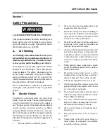 Предварительный просмотр 7 страницы Jetline CWF-50 Operation Manual