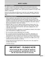 Preview for 3 page of Jetmaster INTERNATIONAL GAS CONVECTOR BOX Instructions For Assembly And Installation