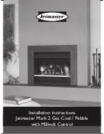 Jetmaster Mark 2 Gas Coal Installation Instructions Manual preview