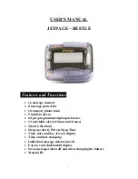 Preview for 1 page of JETPAGE BEETLE User Manual