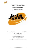 Предварительный просмотр 1 страницы Jets Munt Merlin M122NG Instruction Manual