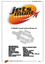 Jets Munt VT80BL Instruction Manual preview