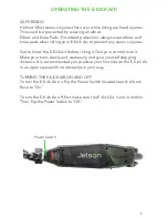 Preview for 9 page of Jetson E-KICK AIR Manual