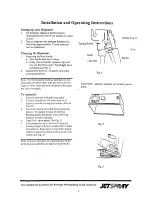 Предварительный просмотр 4 страницы JetSpray JT30 Owner'S Manual