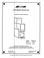 Предварительный просмотр 1 страницы JetSpray PHCL30 Owner'S Manual