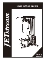 JETStream HOME GYM MG-510 Owner'S Manual предпросмотр