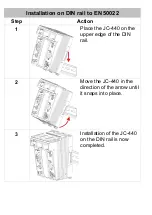 Preview for 14 page of Jetter JC-440 Installation Manual