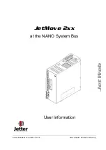 Jetter JetMove 200 Series User Information preview