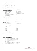 Preview for 6 page of Jetting MJet V2 User Manual And Safety Instructions