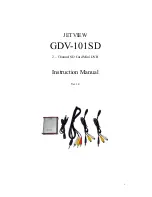 Jetview GDV-101SD Instruction Manual preview