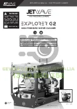 Предварительный просмотр 1 страницы Jetwave EXPLORER G2 Manual