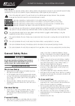 Preview for 3 page of Jetwave Hornet 202 Manual