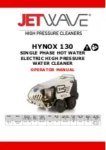 Предварительный просмотр 1 страницы Jetwave HYNOX 130 Operator'S Manual