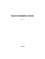 JETWAY 2USER-QIG-MINIQ-R1.1 Quick Installation Manual preview