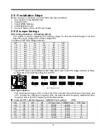 Preview for 8 page of JETWAY 531CF-6 User Manual