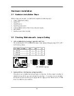 Предварительный просмотр 11 страницы JETWAY 613DFR1A User Manual