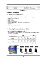 Preview for 11 page of JETWAY 635CSR1A User Manual