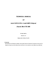 Предварительный просмотр 1 страницы JETWAY G03-NC9T-F Technical Manual