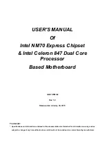 JETWAY G03-TI70MG-F User Manual предпросмотр