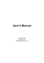 JETWAY HBFMF833W Series User Manual preview