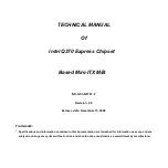 JETWAY HBJC501F797-Q37-B Technical Manual предпросмотр