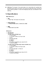 Preview for 6 page of JETWAY HPC101SC-FP1900B User Manual