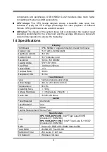 Preview for 6 page of JETWAY HPC150R-DCP1135G7 Series User Manual