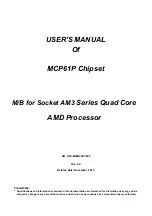 JETWAY M26GT4SVM User Manual preview