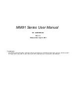 JETWAY MM91 Series User Manual preview