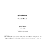 Preview for 1 page of JETWAY NF894V Series User Manual