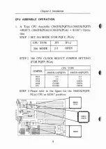 Предварительный просмотр 10 страницы JETWAY OPTI-495SX 3/486WB User Manual