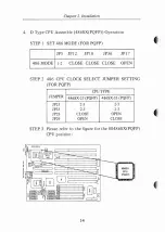 Предварительный просмотр 16 страницы JETWAY OPTI-495SX 3/486WB User Manual