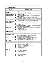 Preview for 6 page of JETWAY TA77AG User Manual