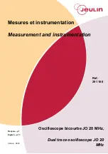 Предварительный просмотр 1 страницы Jeulin 291 166 Manual