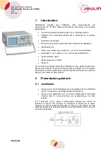 Предварительный просмотр 3 страницы Jeulin 291 166 Manual