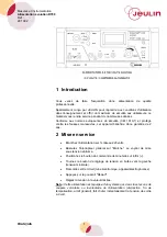 Предварительный просмотр 2 страницы Jeulin Evolution R700 Manual