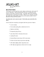 Preview for 2 page of Jewel-Jet Steam Cleaner Operating/Safety Instructions Manual