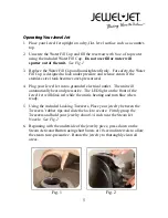 Preview for 5 page of Jewel-Jet Steam Cleaner Operating/Safety Instructions Manual