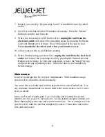 Preview for 6 page of Jewel-Jet Steam Cleaner Operating/Safety Instructions Manual