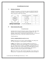 Preview for 2 page of Jewell Instrument DXA 100 Quick Start Manual