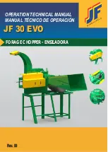 Предварительный просмотр 1 страницы JF 30 EVO Operation & Technical Manual