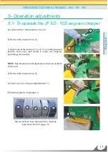 Preview for 17 page of JF 5D Operation & Technical Manual