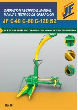 JF C-120 S2 Operation & Technical Manual предпросмотр