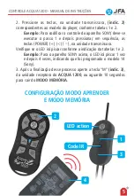 Preview for 6 page of JFA Electronicos ACQ 1200 Instruction Manual