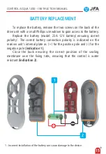 Preview for 16 page of JFA Electronicos ACQ 1200 Instruction Manual