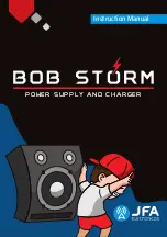 JFA Electronicos BOB STORM Instruction Manual предпросмотр