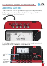 Preview for 14 page of JFA Electronicos J4 REDLINE Instruction Manual